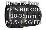 AF-S NIKKOR 18-35 mm f3.5-4.5G ED